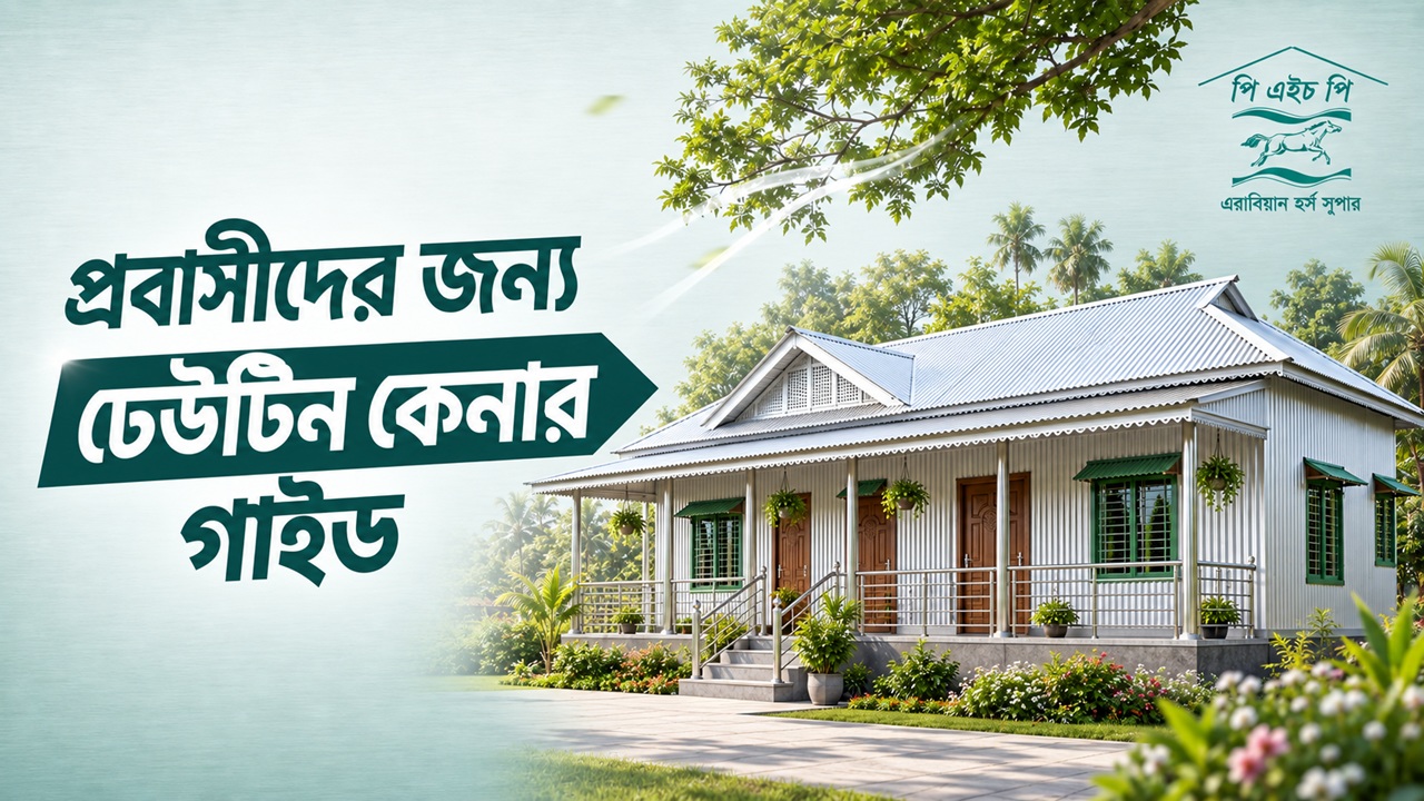 বিদেশে বসে বাংলাদেশে পরিবারের জন্য ঢেউটিন কিনবেন যেভাবে